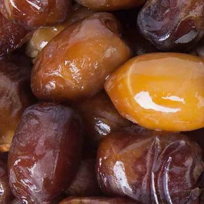 خرما مضافتی بم زرد سالم با ظاهر یکدست و جذاب